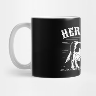 Herd That Cow Funny Cattle Farmer Farming Gift Mug